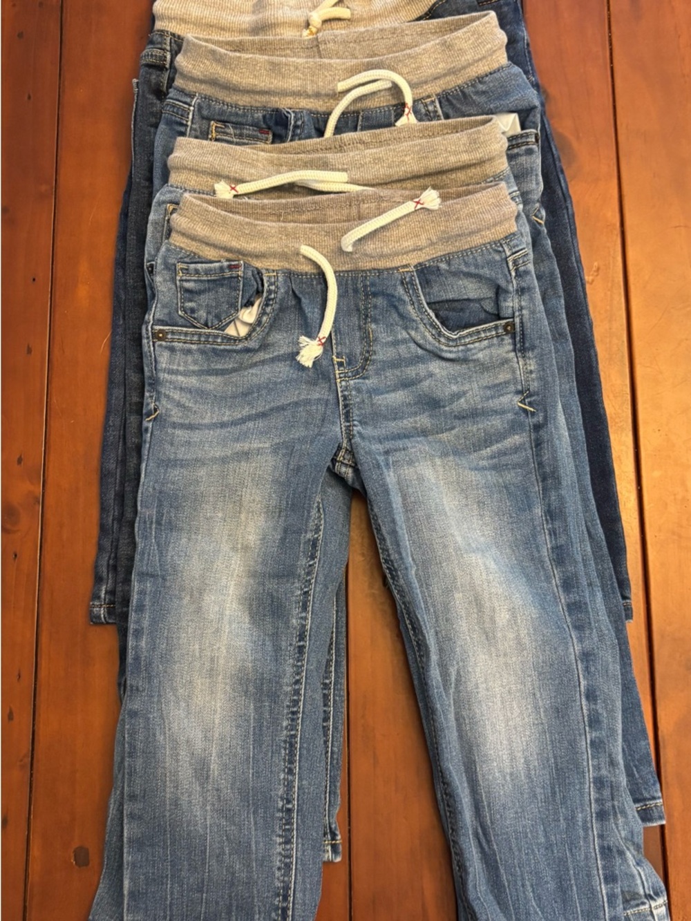 Cat & Jack Pull-On Jogger Jeans Bundle (5)